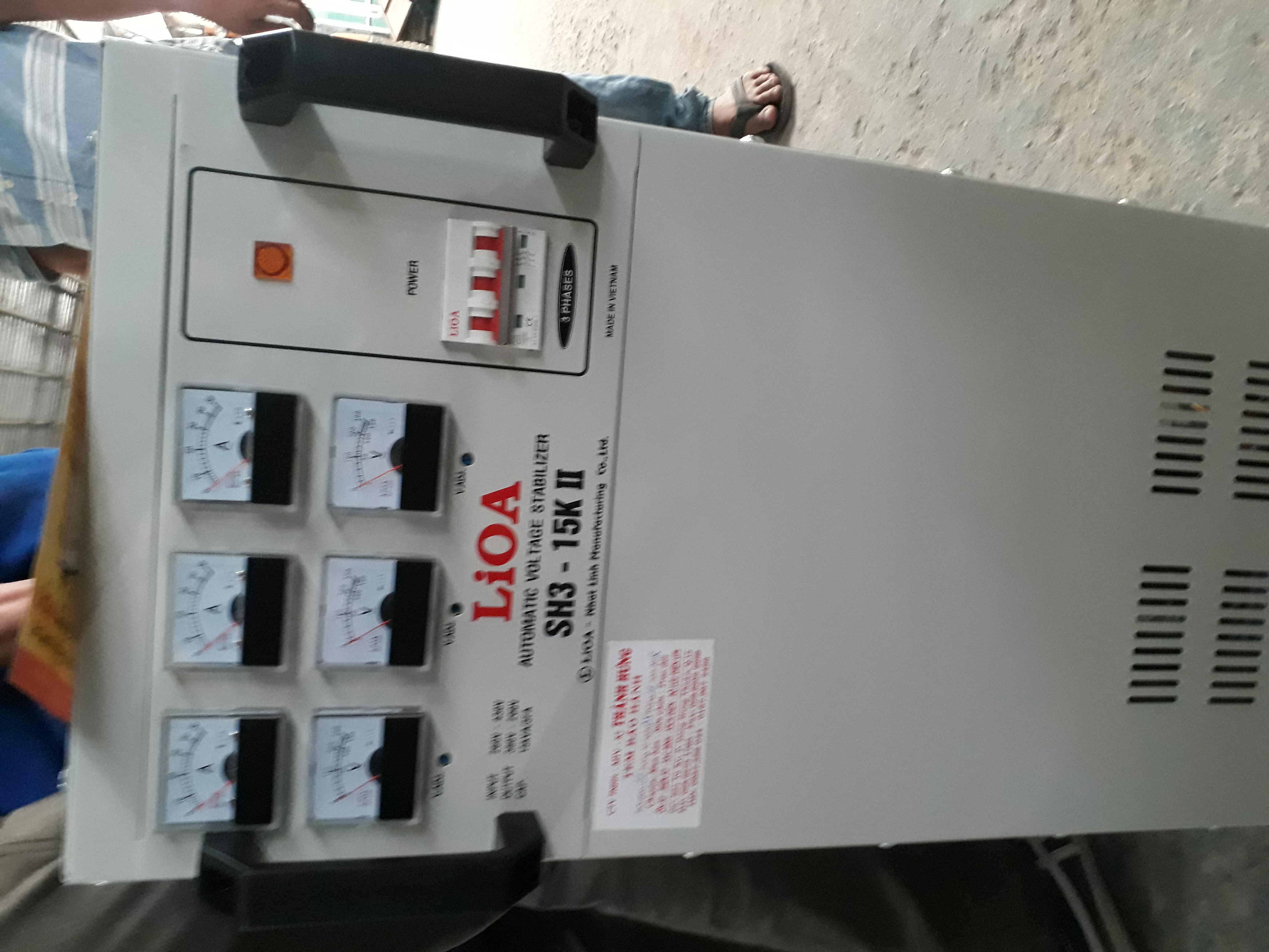 ỔN ÁP LIOA SH3 - 10KVA II 3PHA