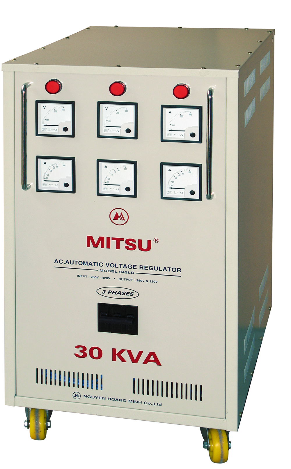 ỔN ÁP MITSU 30KVA 3 PHA
