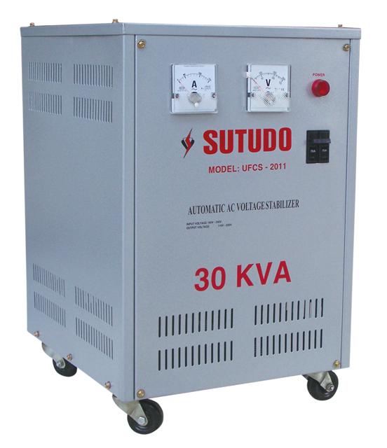 ỔN ÁP SUTUDO 30KVA 1PHA